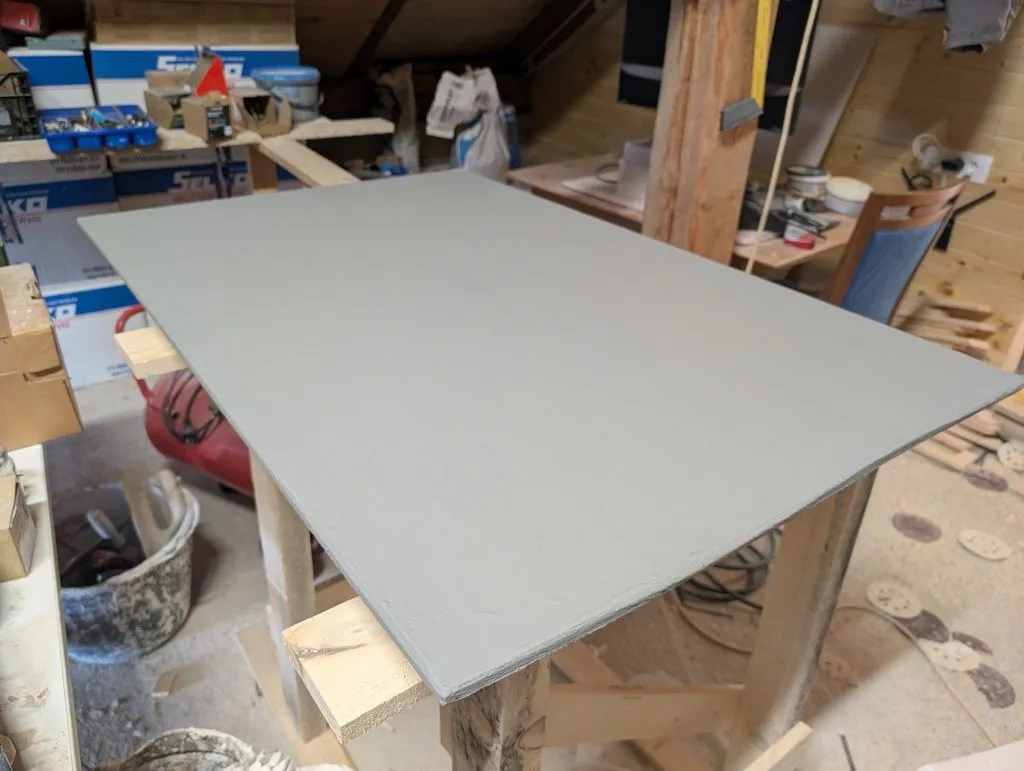 Waterproofing complete.
