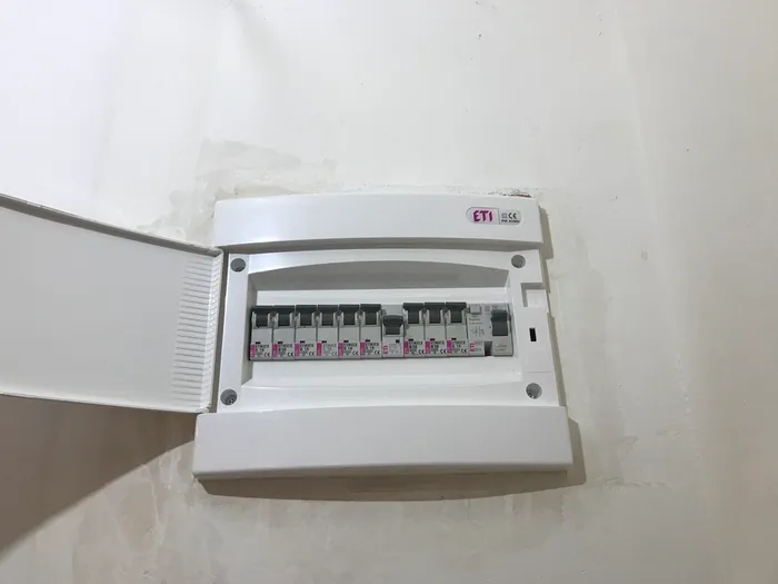 The complete panel after attaching the cover and completing aesthetic finishing touches.